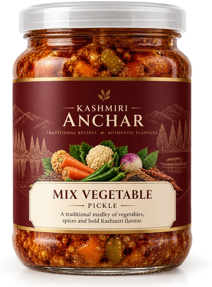 Kashmiri Anchar Mix Vegetable Pickle